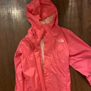 Women’s North Face rain jacket size medium